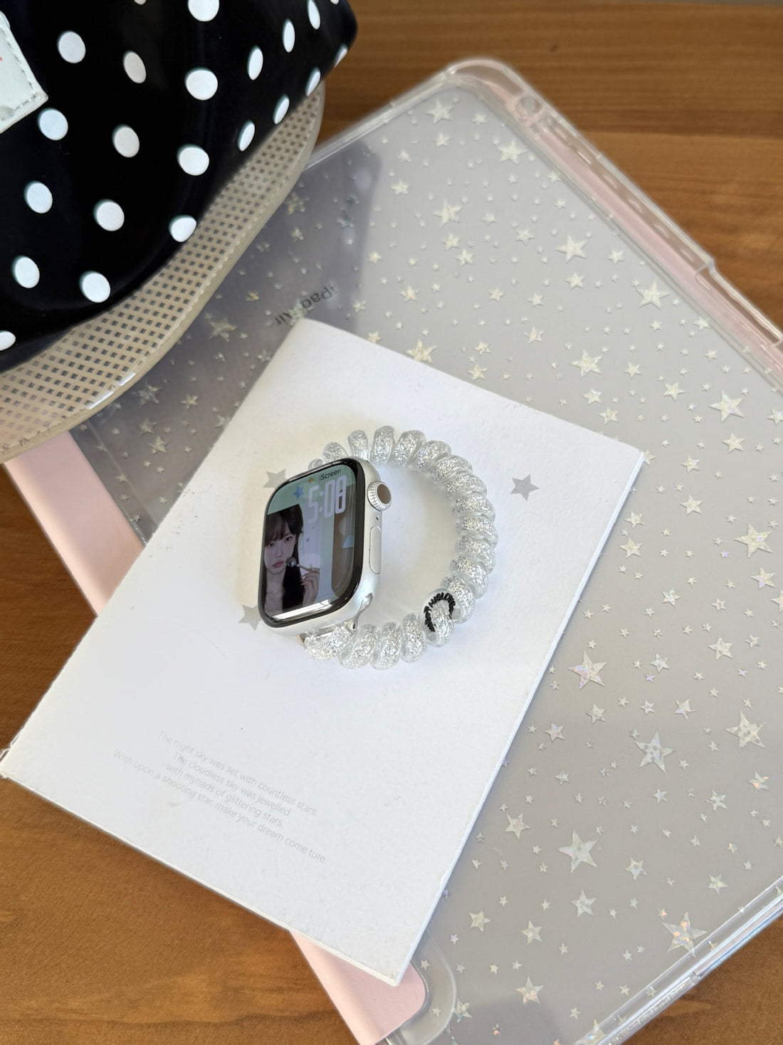 Clear Coil Elastic Watch Band - DippedShop Wholesale - #3091