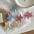 Cute Solid Color Star Duckbill Hair Clip MK2PM6W6HCP07