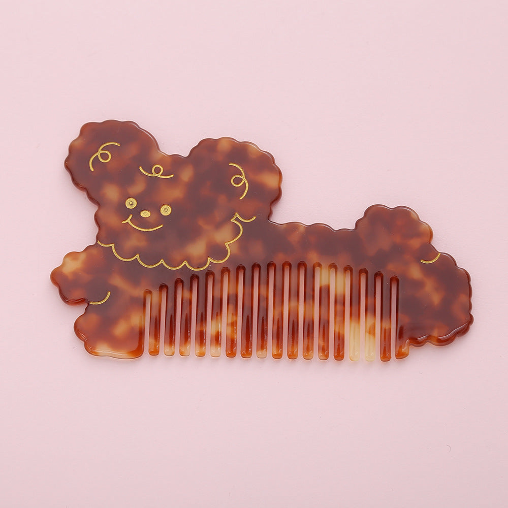 Cute Teddy Dog Shape Marble Ac - DippedShop Wholesale - #3939