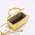 Elegant Gold Quilted Crossbody Bag - DippedShop Wholesale - #5827