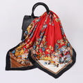 Vintage Paisley Print Large Square Scarf MK2BW6W6NSI32
