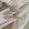 Colorful Dot Rhinestone Hair Clip - DippedShop Wholesale - #2019