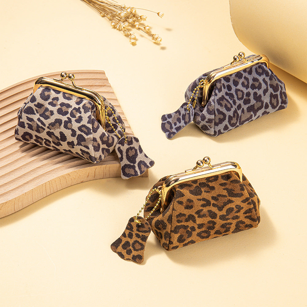 Mini Leopard Print Card Cases - DippedShop Wholesale - #1875