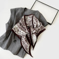 Printed Silk Scarf - DippedShop Wholesale - #5731