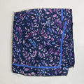 Sweet Butterfly Print Solid Color Silk Scarf 6W6NSI263