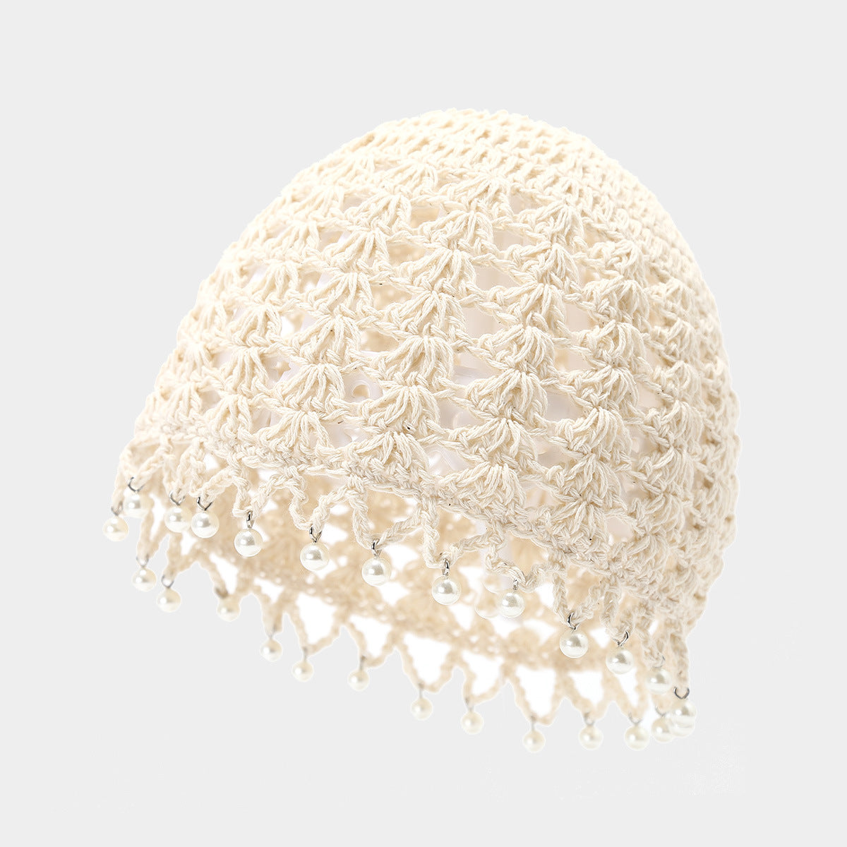 Vintage Pearl Tassel Hat - DippedShop Wholesale - #2499