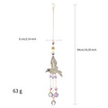 Sparkling Hummingbird Crystal Sun Catcher Wind Chime 6H7HLS206