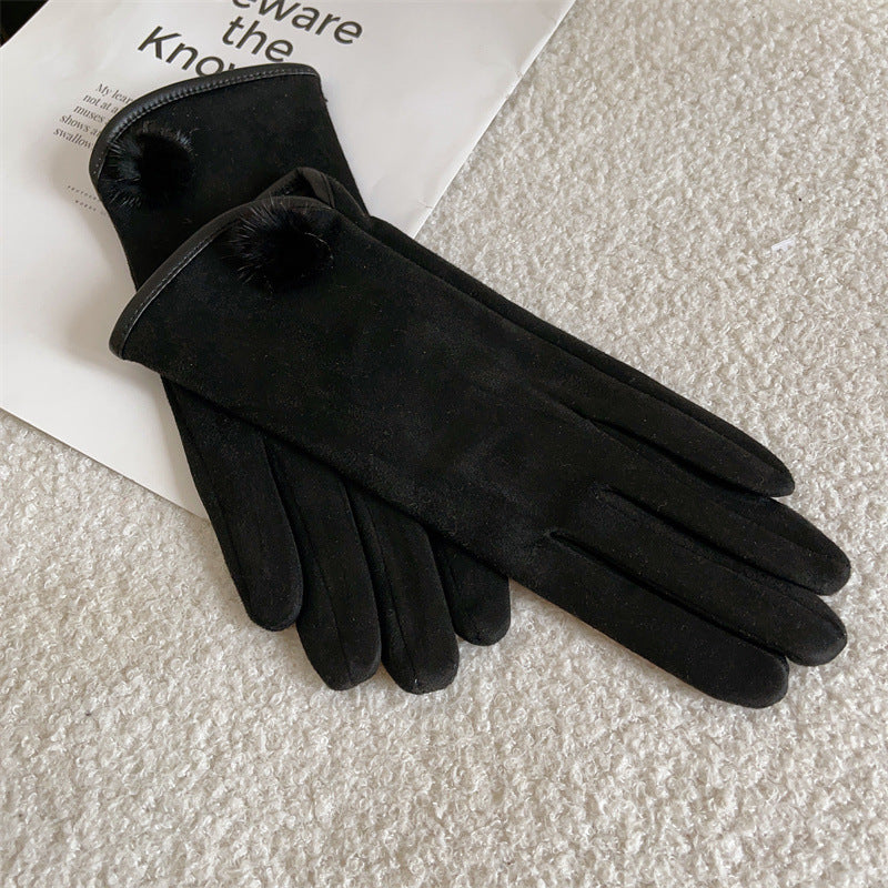 Fleece Lined Winter Gloves - DippedShop Wholesale - #9571