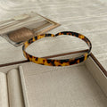 Vintage Leopard Pattern Non Slip Acetate Headband MK2SPM6W6HBD36
