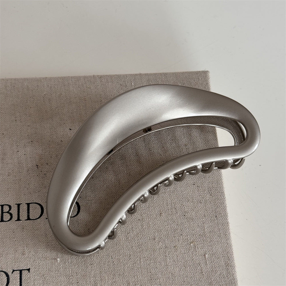 Hollow Out Geometric Mteal Large Hair Claw MK2MBEP6W6HCP361