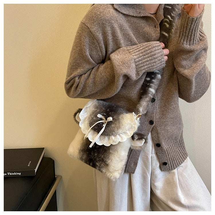 Vintage Deer Pattern Flap Design Crossbody Bag 6W10BBG1926