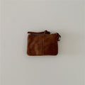 Leopard Print Suede Mini Coin - DippedShop Wholesale - #4675