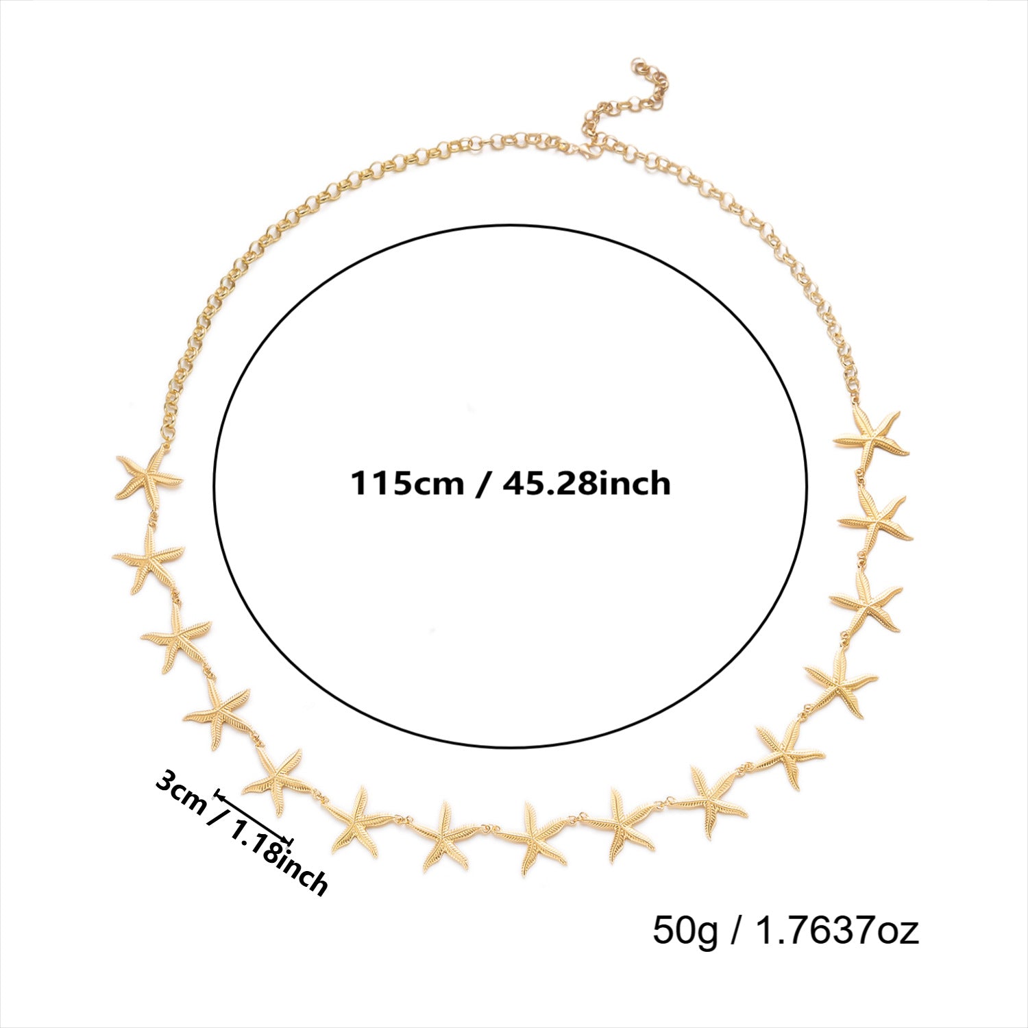 Simple Pearl Starfish Charm Be - DippedShop Wholesale - #3955