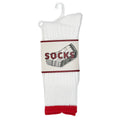 Color Block Cotton Crew Socks - DippedShop Wholesale - #9443