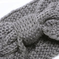Bowknot Cable Knit Turban Headband - DippedShop Wholesale - #6323