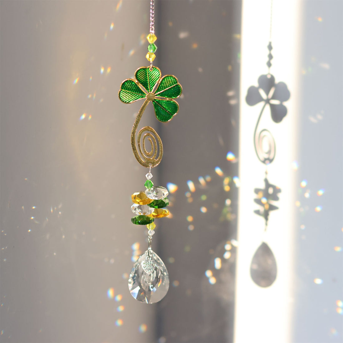 Sunflower Crystal Suncatcher - DippedShop Wholesale - #5107