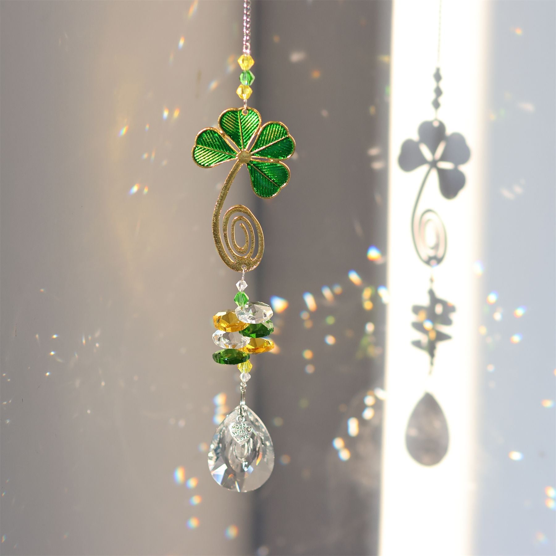 Sunflower Crystal Ball Pandant Hanging Suncatchers MK2CZAS6H7HLS72