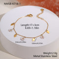 Gold Plated Daisy Chain Bracelet - DippedShop Wholesale - #9523
