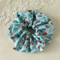 Cute Christmas Snowflake Print Elastic Hair Scrunchie 6W6HSR443