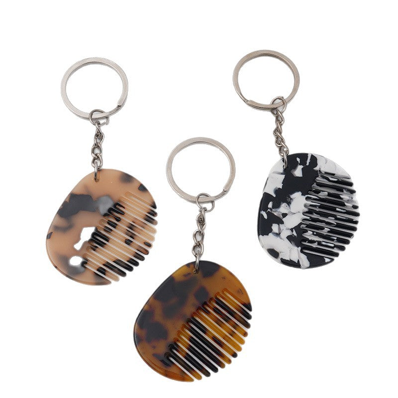 Hair Comb Keychain Charm - DippedShop Wholesale - #5843