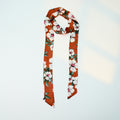 Sweet Floral Print Skin Silk Scarf 6W6NSI226