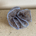 Plaid Polka Dot Mesh Fluffy Hair Scrunchie MK2BLW6W6HSR35