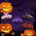 Quirky Halloween Ghost Pumpkin Hair Claw 6W6HCP1324