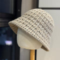 Textured Knit Bucket Hat - DippedShop Wholesale - #2771