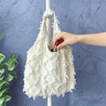 Canvas Tassel Shoulder Bag - DippedShop Wholesale - #2659
