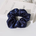 Simple Solid Color Silk Hair Scrunchies 6W6HSR330