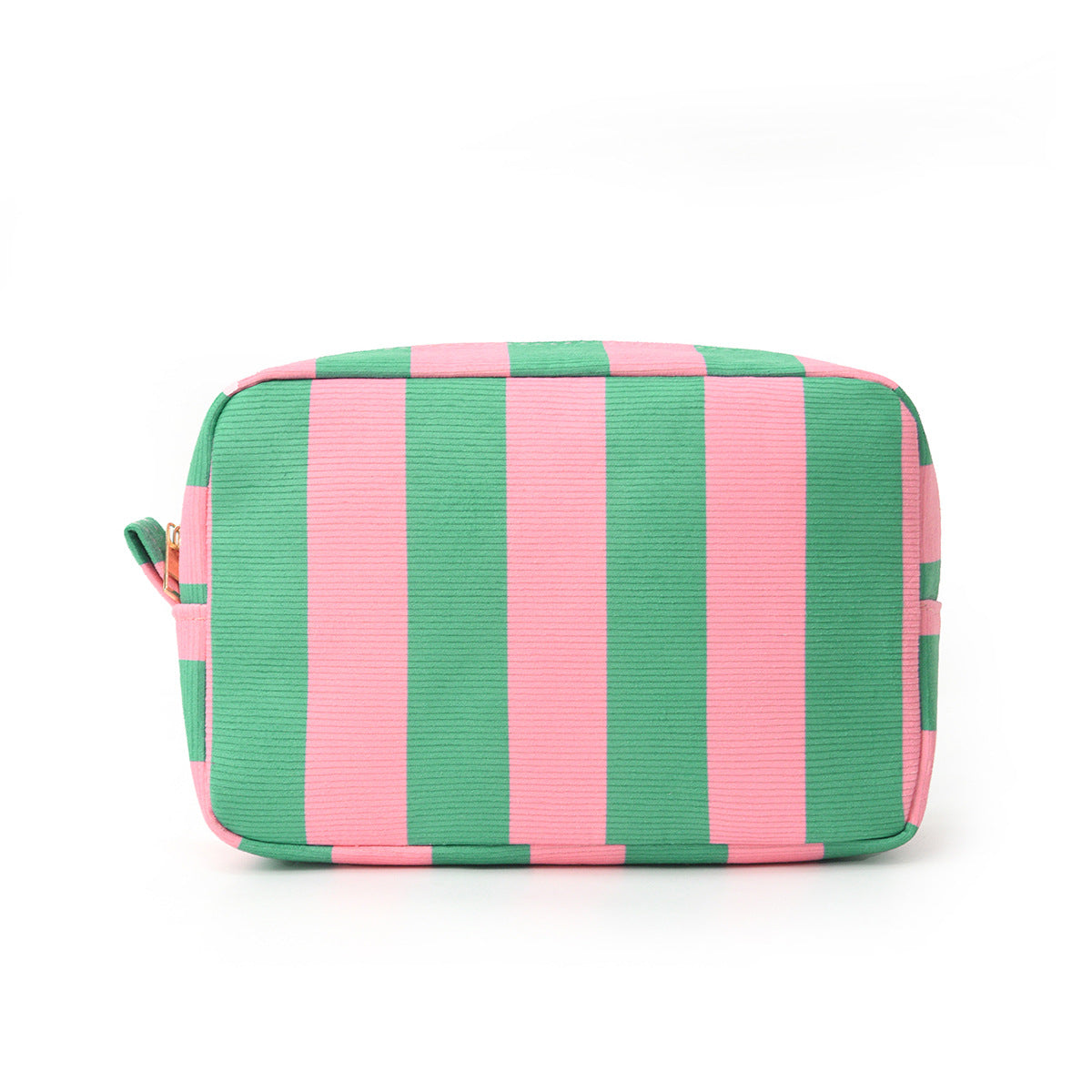 Simple Color Block Striped Portable Cosmetic Bag MK2BLW6C5CO24