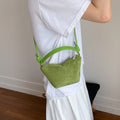 Simple Solid Color Dumpling Crossbody Bag 6W10BBG1870
