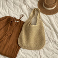Woven Straw Shoulder Bag - DippedShop Wholesale - #1667