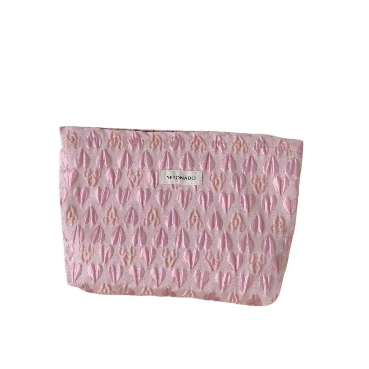 Cute 3D Heart Print Outdoor Portable Cosmetic Bag 6S10BOB1109