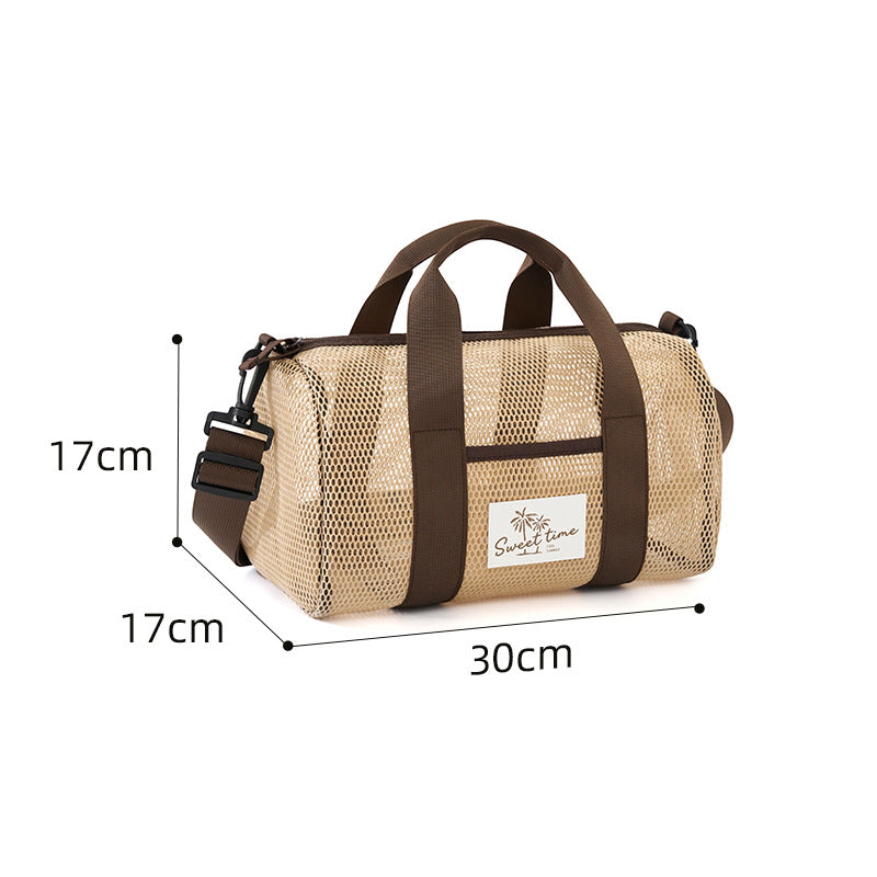 Stylish Beach Quicky Dry Mesh Crossbody bag 8BW6BOB85T