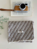 Striped Knit Winter Scarf - DippedShop Wholesale - #2419