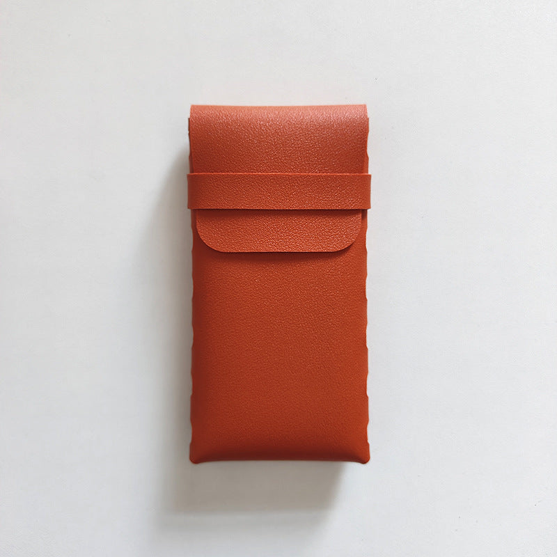 Minimalistic PU Leather Sunglass Case - DippedShop Wholesale - #2323