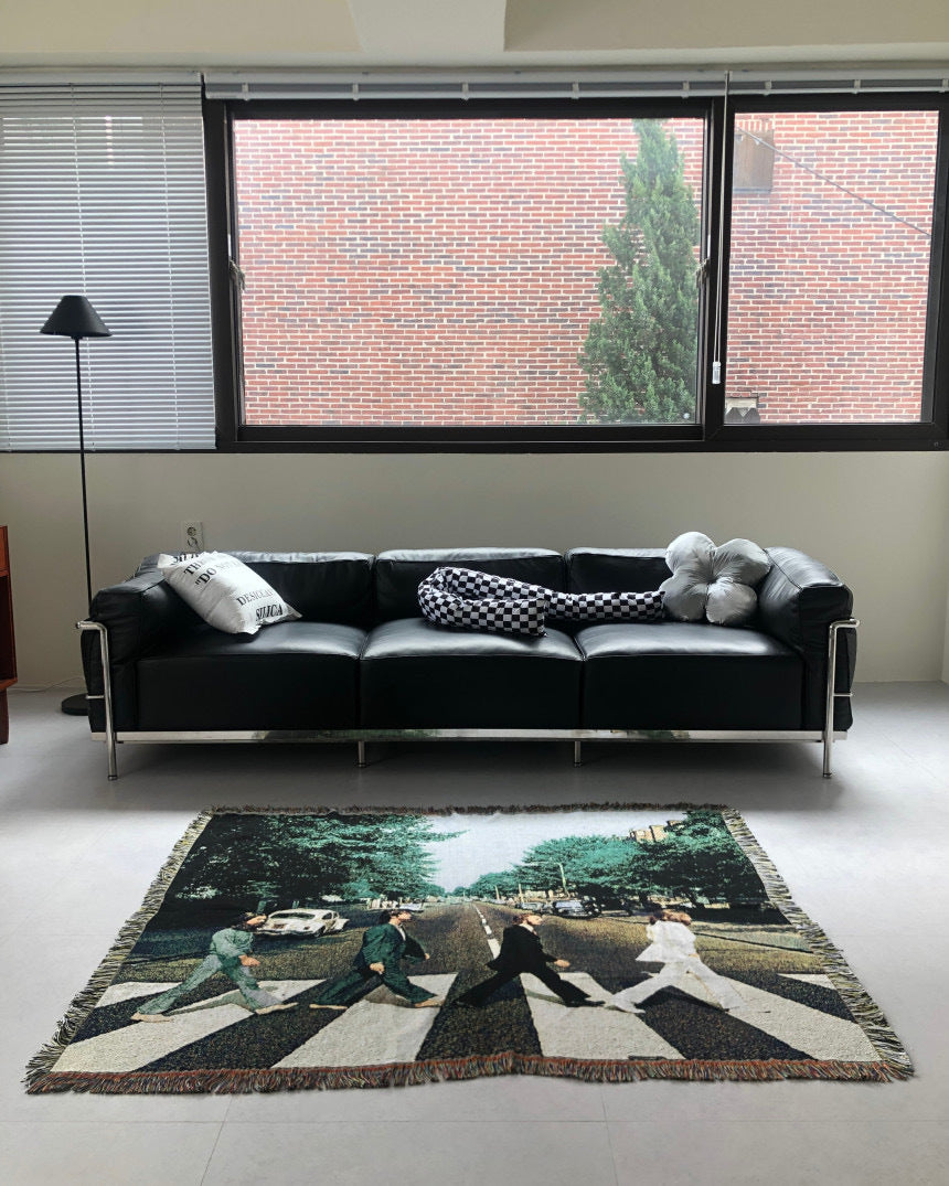 Retro Beatles Blanket - DippedShop Wholesale - #6259