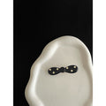 Vintage Polka Dots Bow Knot Side Hair Clip 8AS6HCP348L
