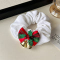 Christmas Sequin Bow Scrunchies - DippedShop Wholesale - #7763