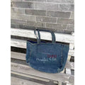 Classic Letter Print Large Capacity Shoulder Bag 6W10BBG1393