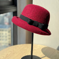 Vintage Bowknot Bucket Hat - DippedShop Wholesale - #8723