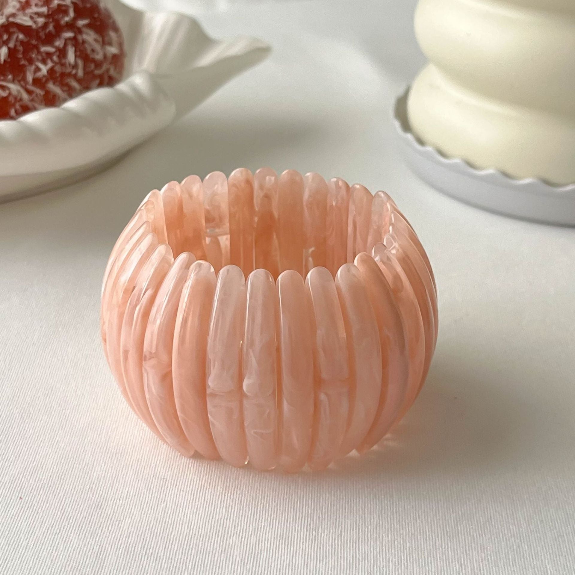 Vintage Irregular Resin Stretc - DippedShop Wholesale - #3155