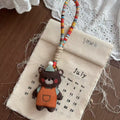 Cute Giraffe Doll Keychain Bag Charm 6W10BBC617