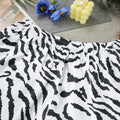Zebra Print Sleepwear Set - DippedShop Wholesale - #7827