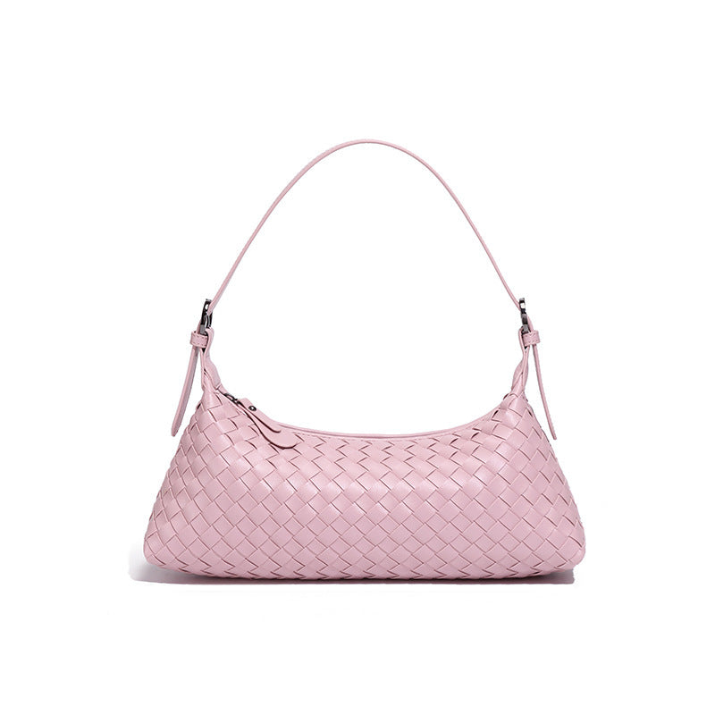 Woven Dumpling Crossbody Bag - DippedShop Wholesale - #5971