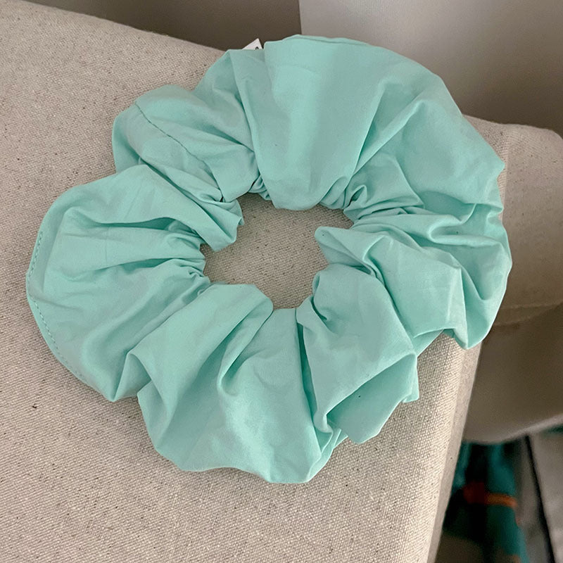 Dopamine Solid Color Cotton Elastic Scrunchies MK2BW6W6HSR56