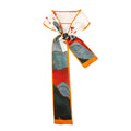 Chic Floral Print Skin Silk Scarf 6W6NSI221