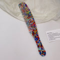 Checkerboard Acetate Anti-Static Hair Combs - DippedShop Wholesale - #9619