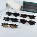 Oval Frame Acetate Cat-Eye Sunglasses MK2PPIM6W6GSG224